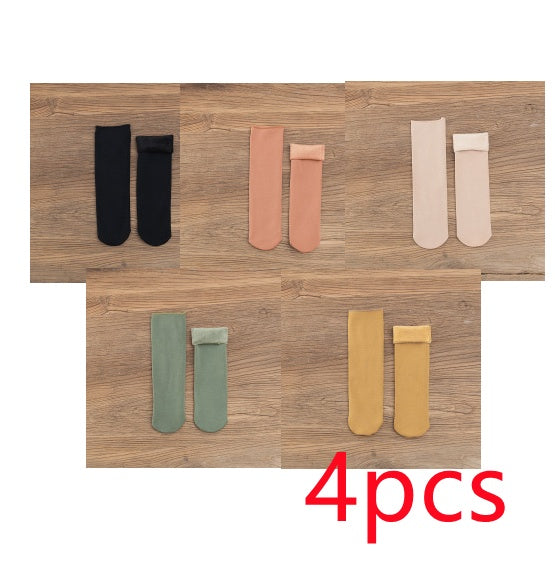 Winter Velvet Thickened Snow Socks