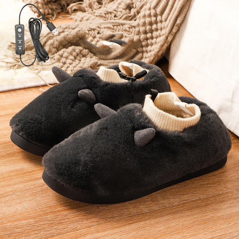 Electric Feet Warming Slippers