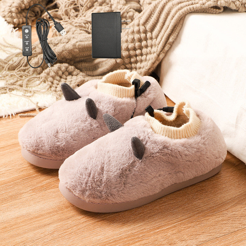 Electric Feet Warming Slippers
