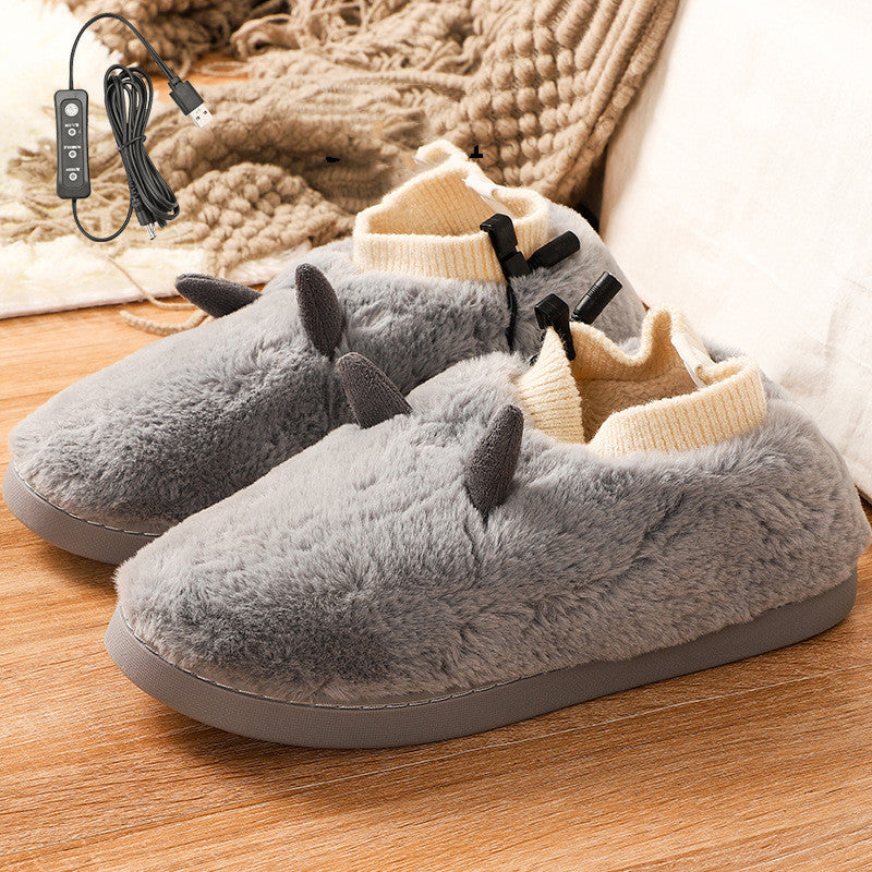 Electric Feet Warming Slippers