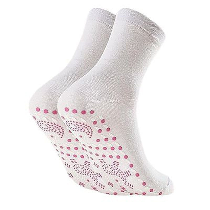 Self-heating Socks with Foot Massager