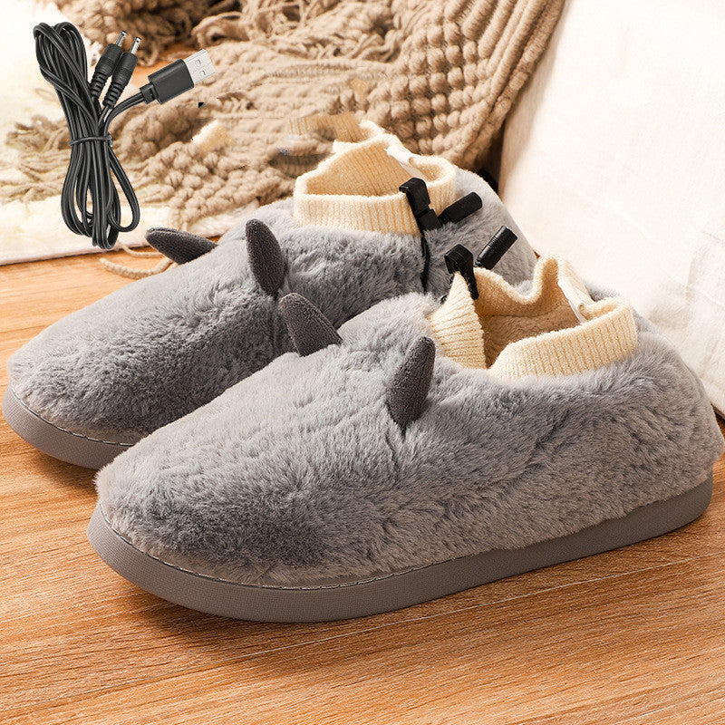 Electric Feet Warming Slippers