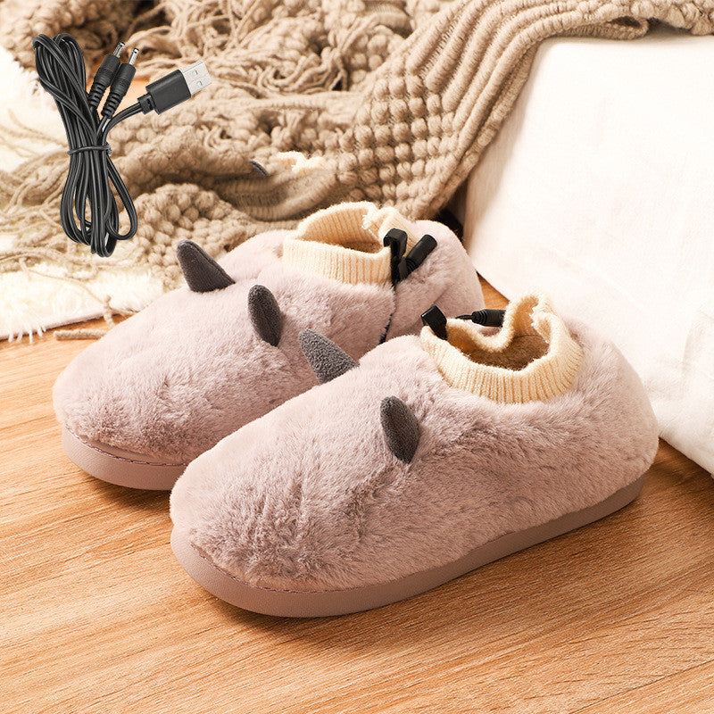 Electric Feet Warming Slippers