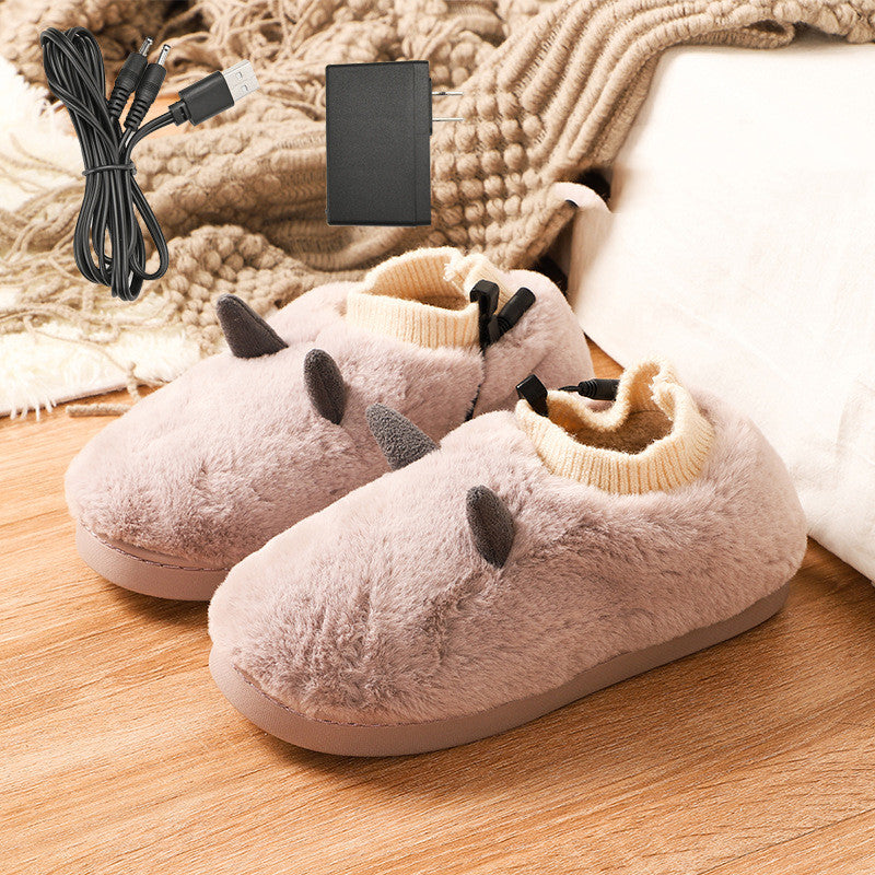 Electric Feet Warming Slippers
